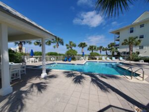 Gulf Island Condominium Pool Deck