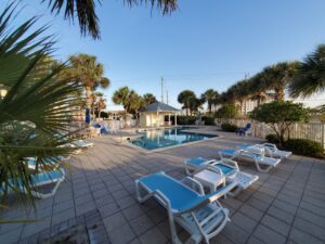 Gulf Island Condominium Pool Deck